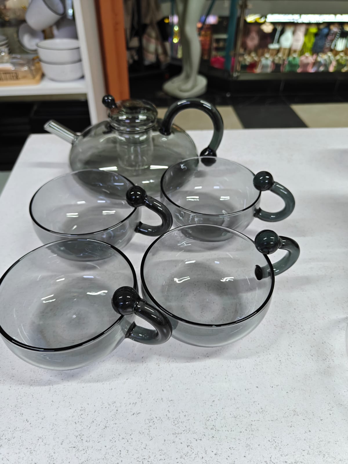 5pcs heat resistant tea set