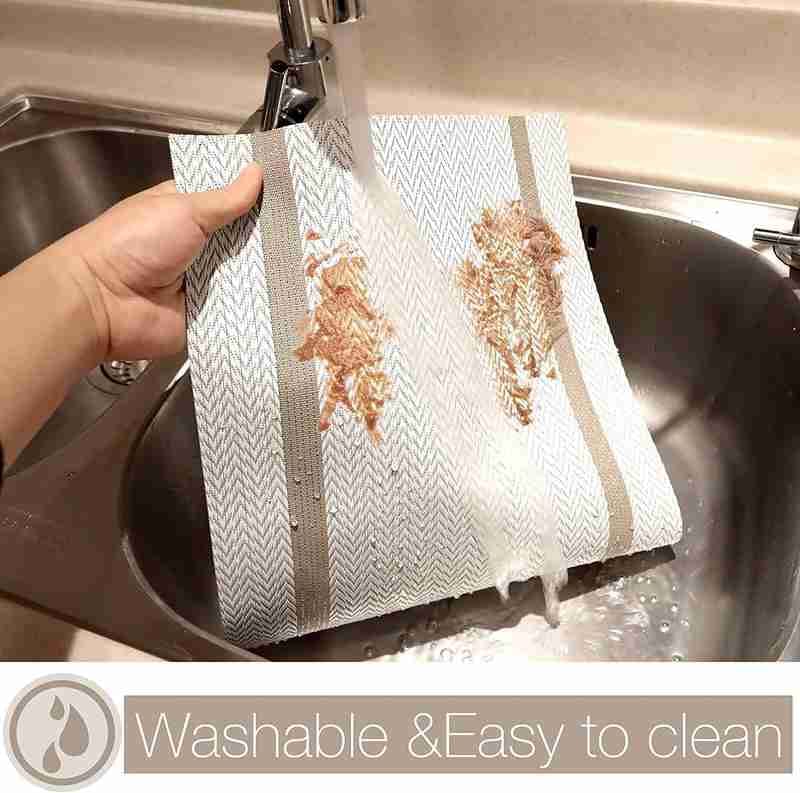 6pc woven table mats