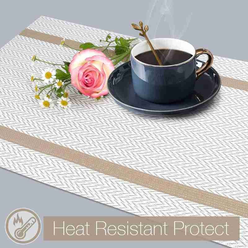 6pc woven table mats