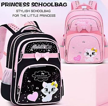 WATERPROOF QUALITY KITTY CHILDREN SCHOOL BAG